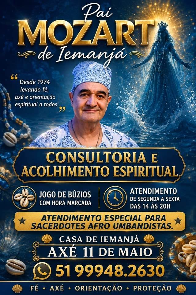 Foto 1 de Pai Mozart de Iemanjá