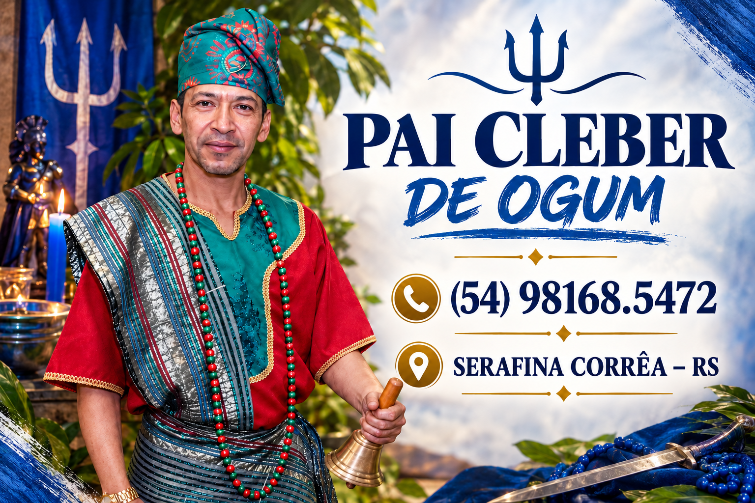 Foto 3 de Pai Cleber de Ogum