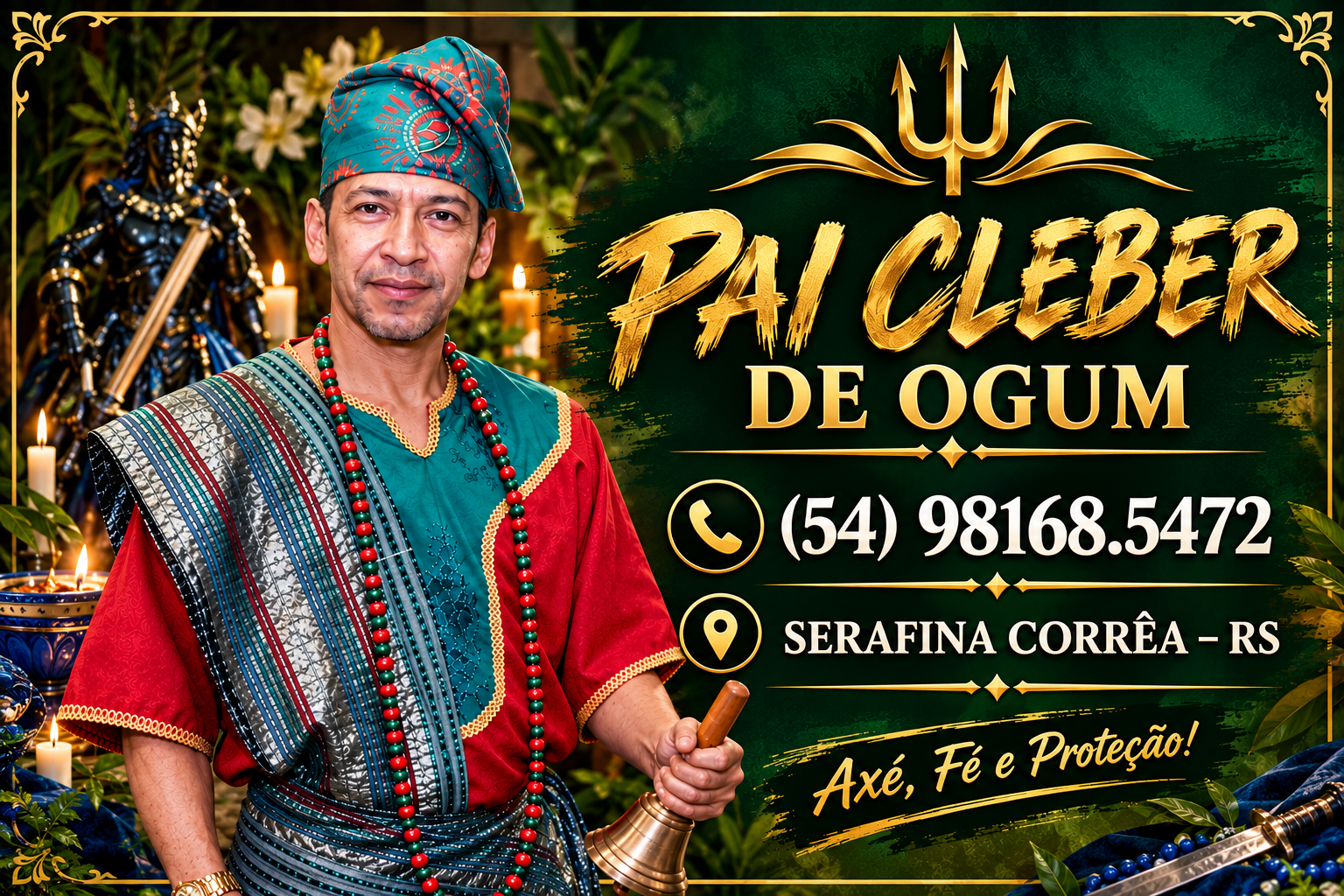 Foto 2 de Pai Cleber de Ogum