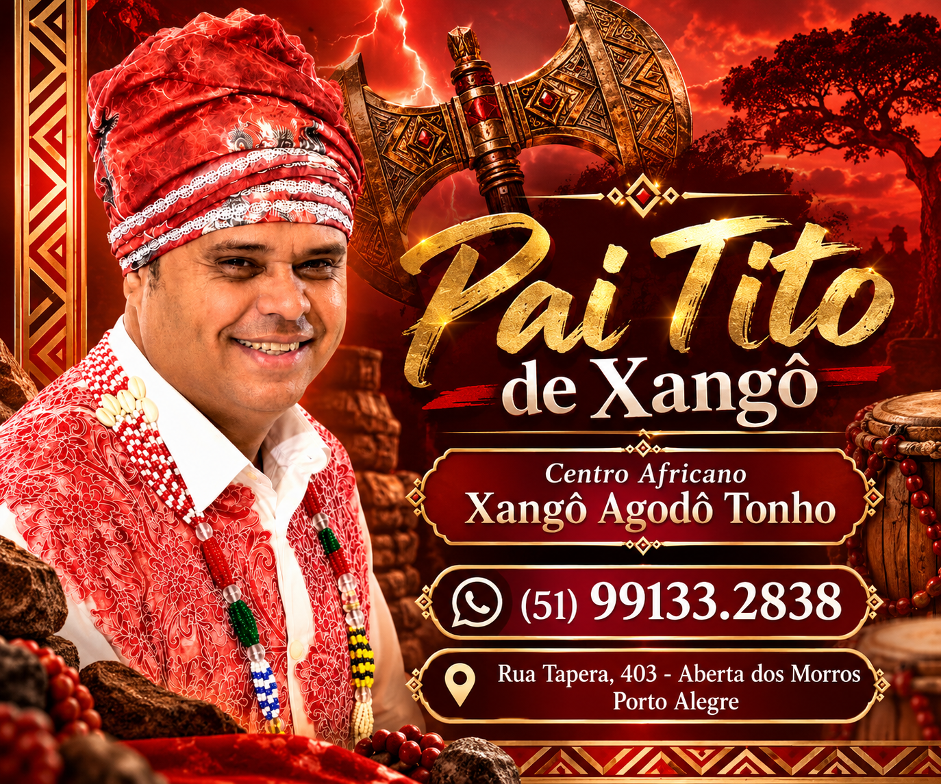 Foto 1 de Pai Tito de Xangô