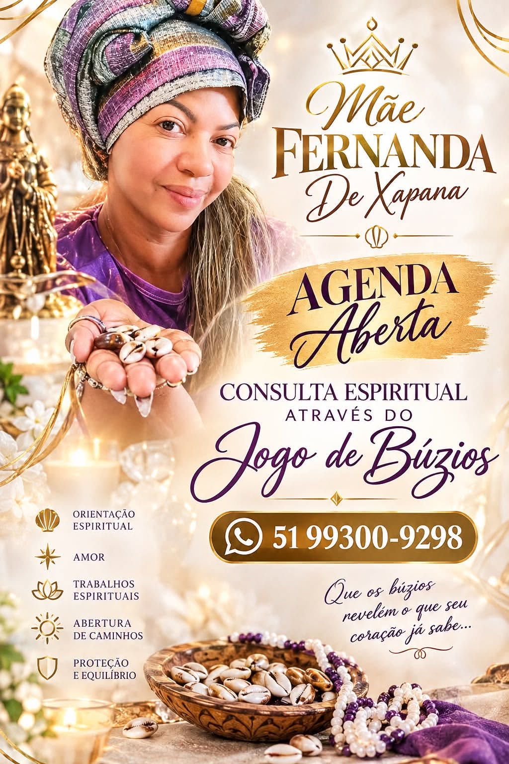 Foto 1 de Mãe Fernanda de Xapanã